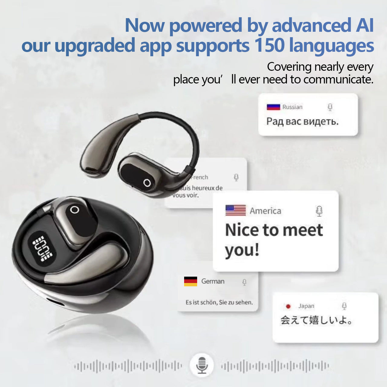 š„Hot Sale 60% OFFš„AI MS190 Translation Pro Earbuds